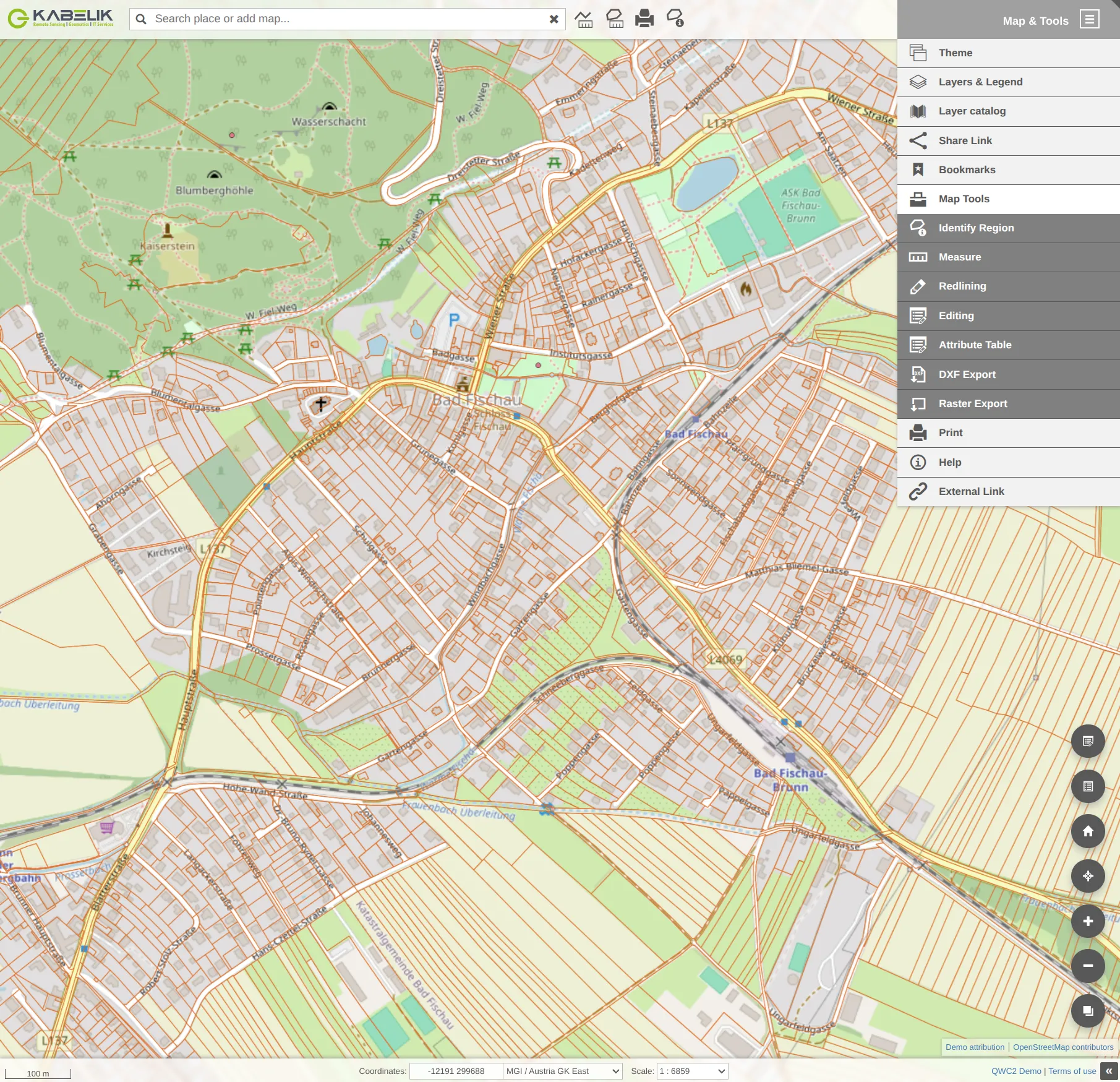 QWC2 Web GIS Client